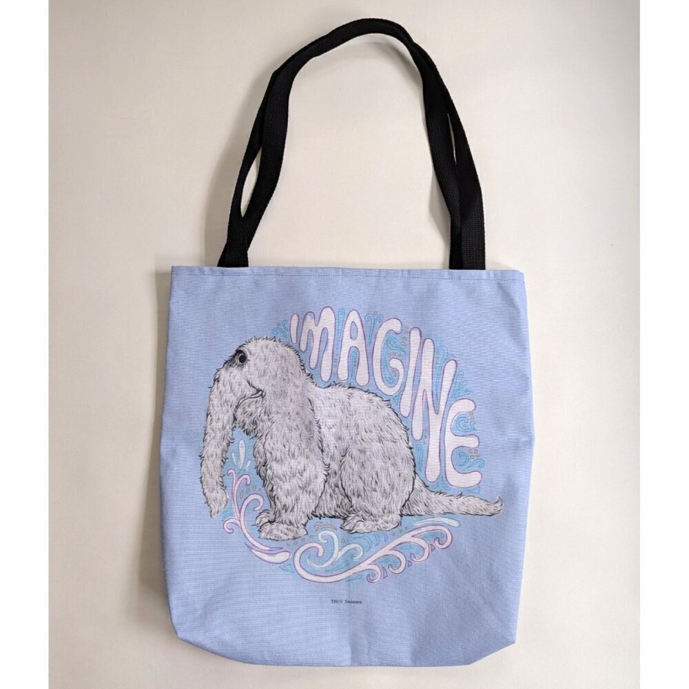 Sesame Street Snuffleupagus Imagine Tote, Shopping, Book Bag